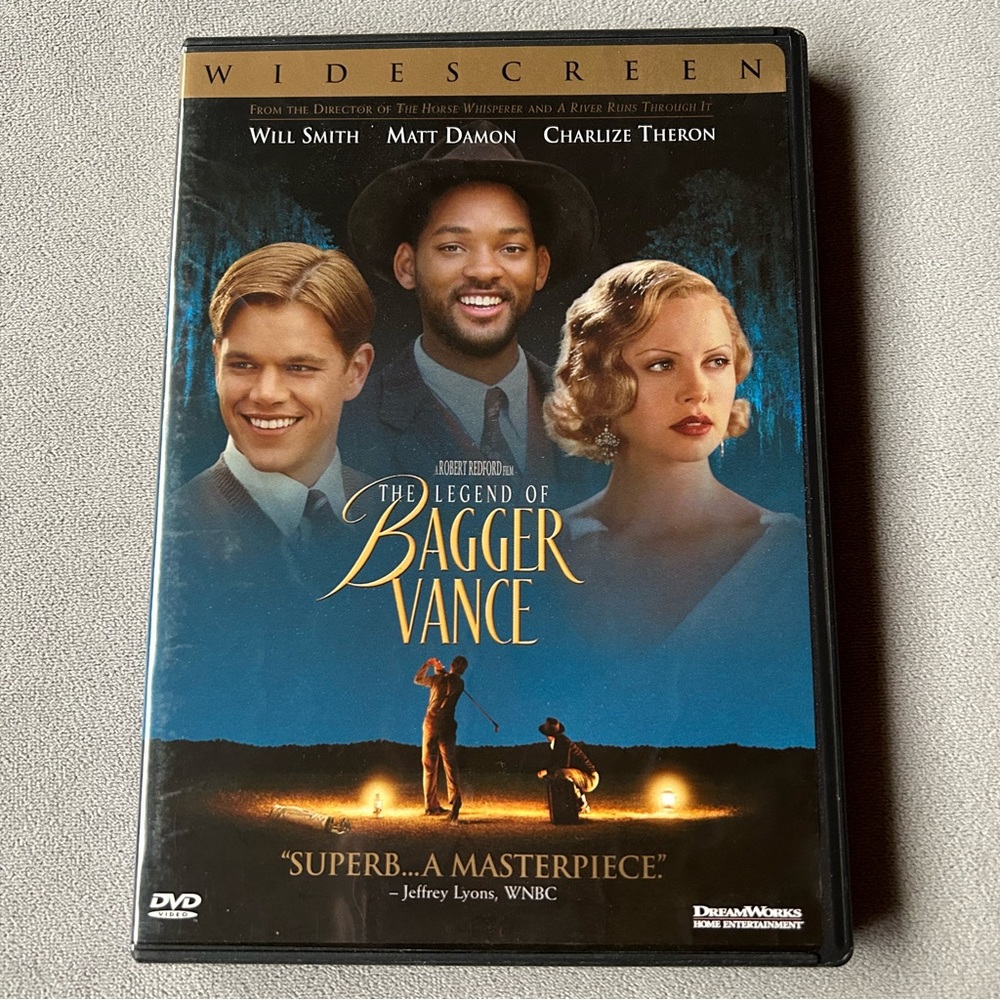 3 for $15 ~ The Legend of Bagger Vance ~ Will Smith Charlize Theron ~ DVD